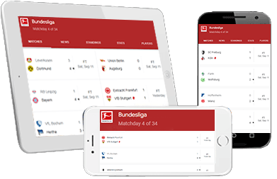 Zakłady na Bundesligę w aplikacjach mobilnych.