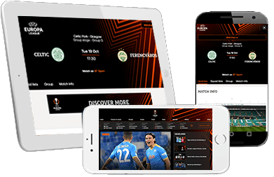 Zakłady na Ligę Europy w aplikacjach bukmacherskich.