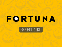 Zakłady w Fortuna bez podatku.