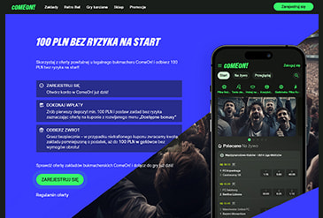 ComeOn oferta zakładów bukmacherskich