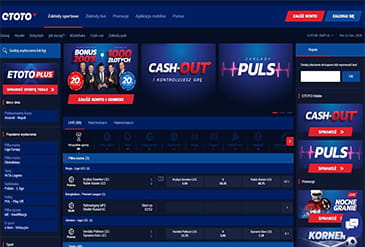 Oferta zakładów bukmacherskich w ETOTO
