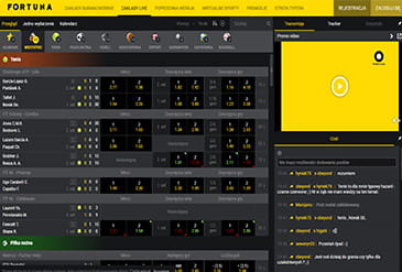 Fortuna oferta zakładów bukmacherskich