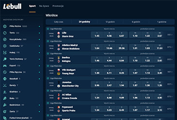 Lebull oferta zakładów bukmacherskich