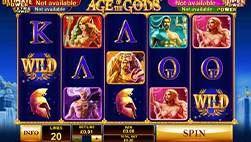 Demo automatu Age of the Gods w Total Casino