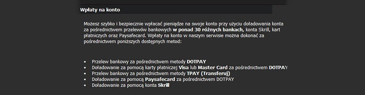 Przegląd metod płatności dostępnych na stronie Totolotek