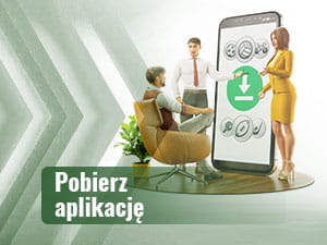 Kliknij 'Pobierz', aby ściągnąć aplikację na urządzenie