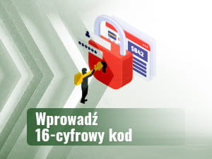 Wpisanie kodu z karty paysafecard w celu dokonania płatności.