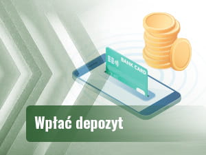 Wpłata środków pieniężnych na poczet zakładów bukmacherskich live.