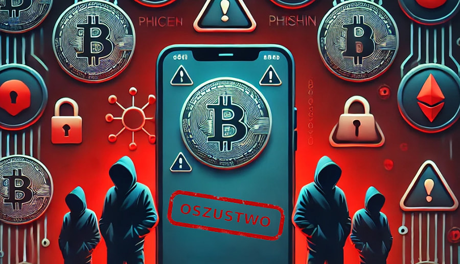 Oszustwo na kryptowaluty